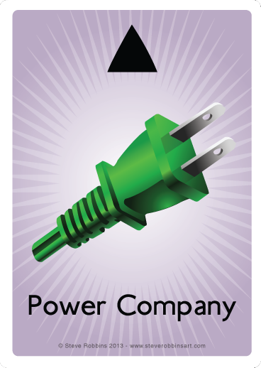 power company card