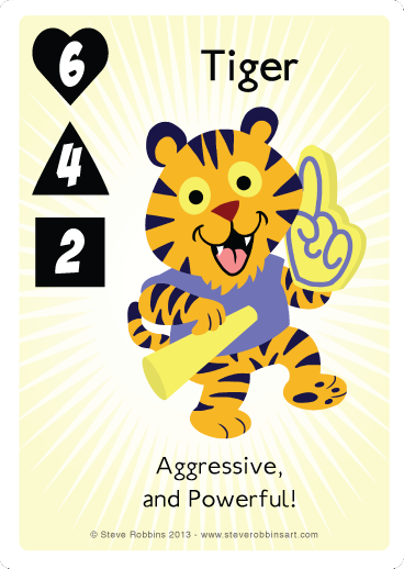 tiger card