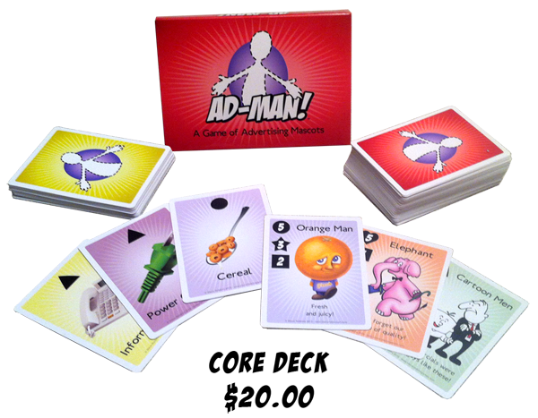 Core Deck of Ad-Man!